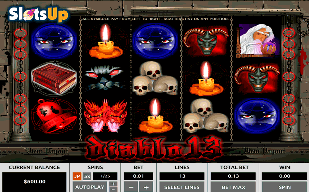Diablo 13 slot machine online free Games diablo 13 slot machine online log