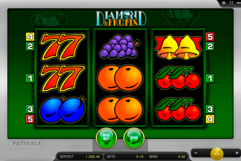 DIAMOND AND FRUITS MERKUR CASINO SLOTS