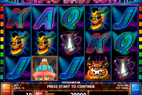 DISCO BABYLON CASINO TECHNOLOGY SLOT MACHINE