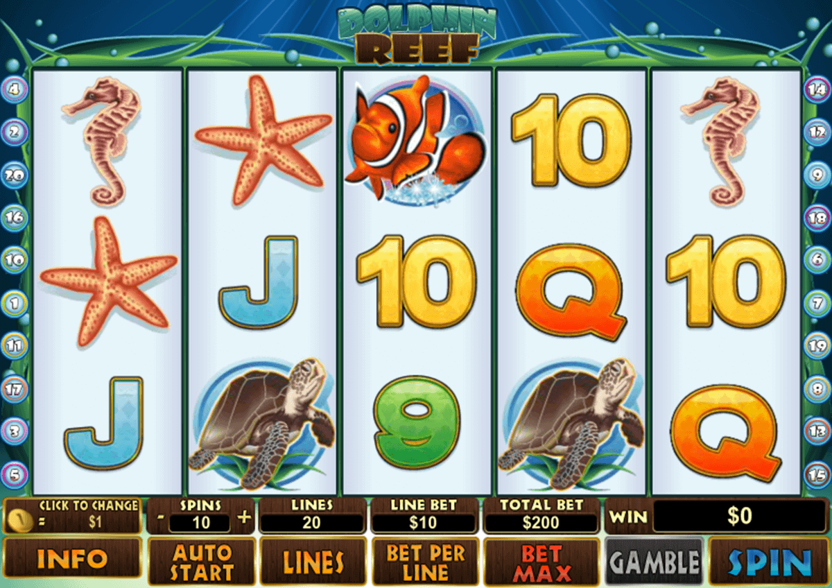 Dolphin Reef Slot Machine Online ᐈ Playtech Casino Slots