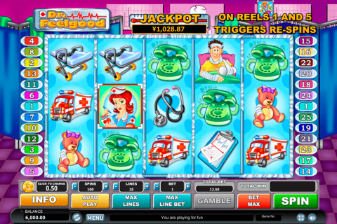 DR FEELGOOD HABANERO SLOT MACHINE