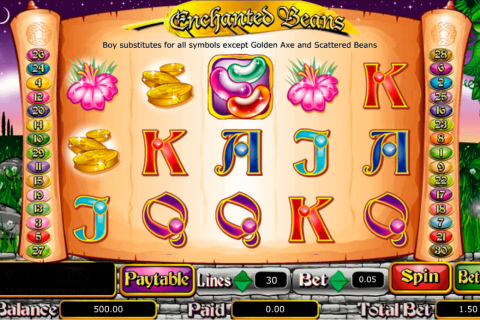 ENCHANTED BEANS AMAYA CASINO SLOTS