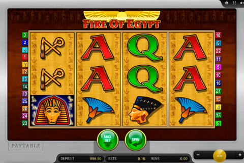 FIRE OF EGYPT MERKUR CASINO SLOTS