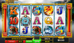 Five Elements Gameart Slot Machine 