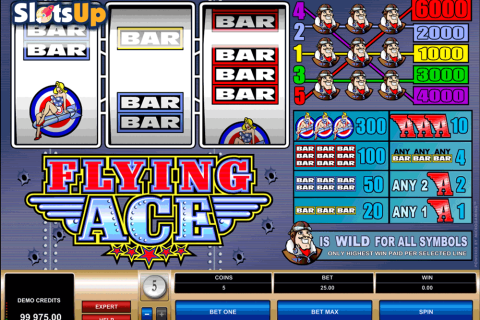 FLYING ACE MICROGAMING CASINO SLOTS