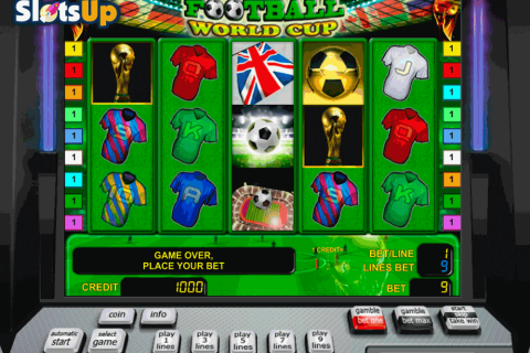 FOOTBALL WORLD CUP NOVOMATIC CASINO SLOTS