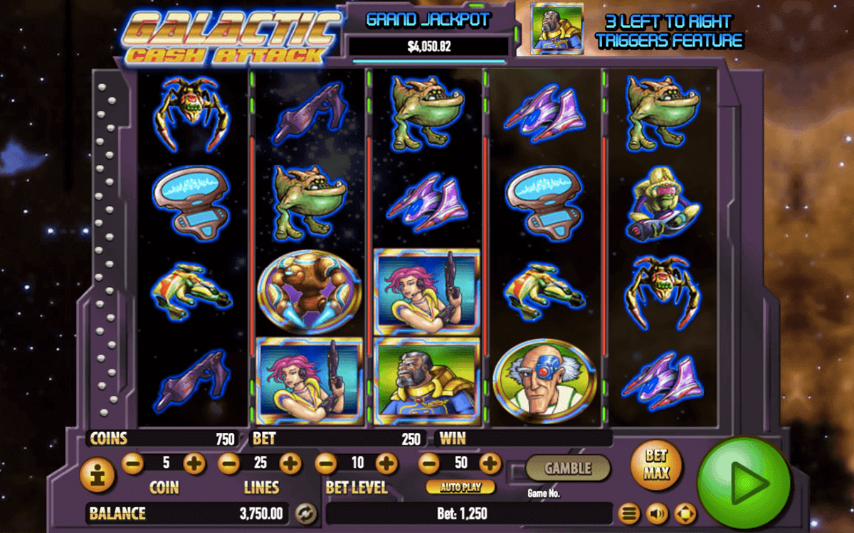 Galactic Cash Slot Machine Online u1408 Habanero Casino Slots