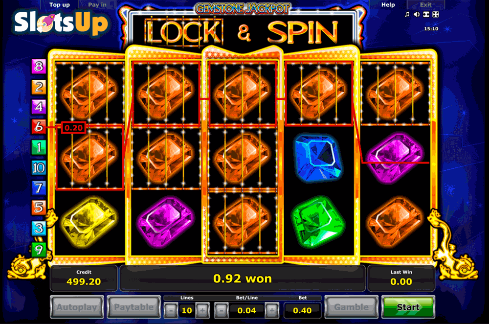 gemstone jackpot novomatic casino slots