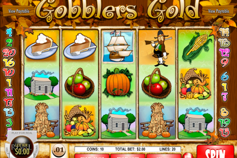 GOBBLERS GOLD RIVAL CASINO SLOTS