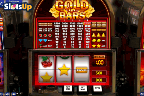 GOLD IN BARS GAMESOS CASINO SLOTS