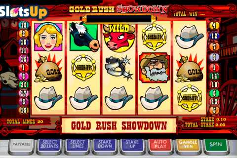 GOLD RUSH SHOWDOWN ASH GAMING CASINO SLOTS