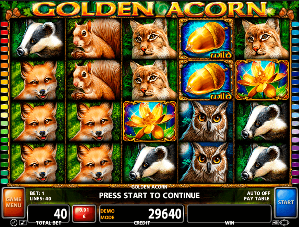 golden acorn casino technology slot machine 