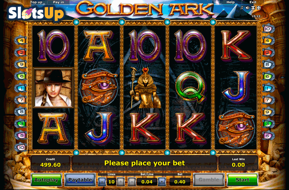 Attached Slot Machines Golden Ark Nassau Folder free play promotions