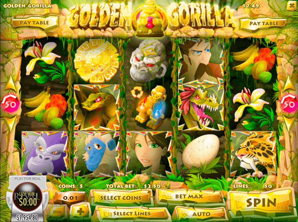 golden gorilla rival casino slots 