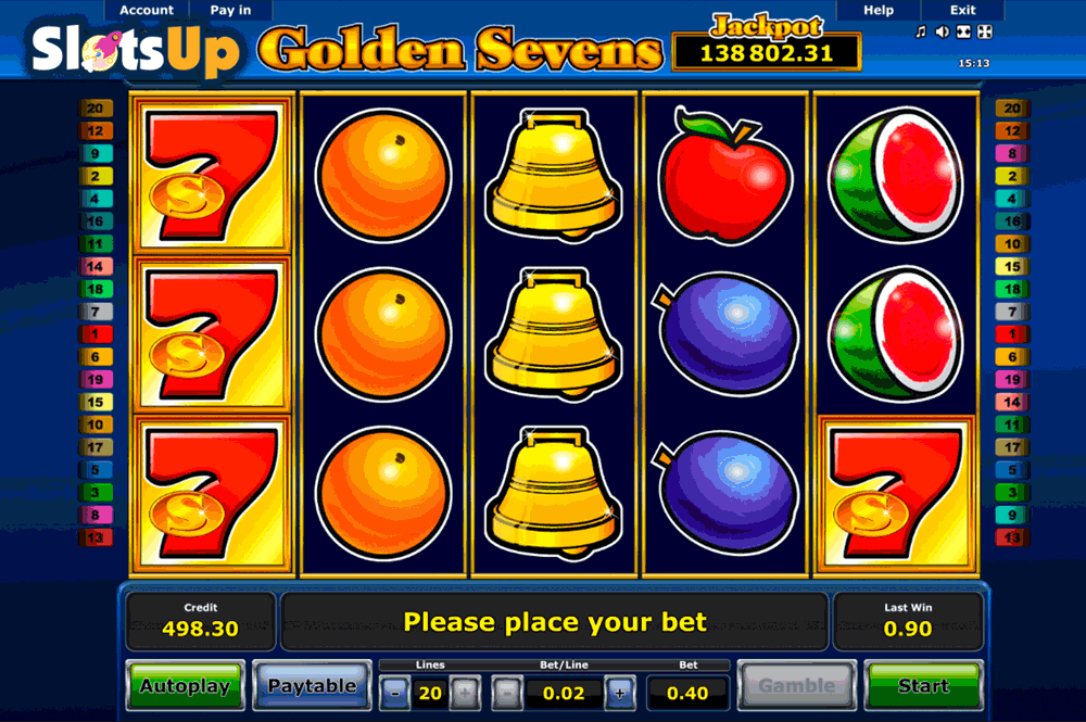 Golden Sevens Slot Machine Golden Sevens Slot Machine