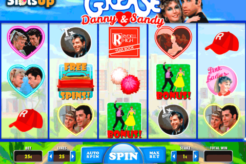 GREASE DANNY SANDY DAUB GAMES CASINO SLOTS