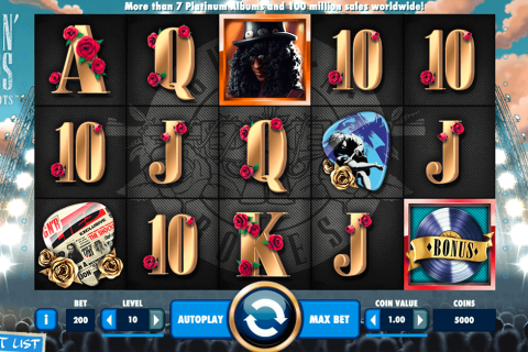 GUNS N ROSES NETENT CASINO SLOTS
