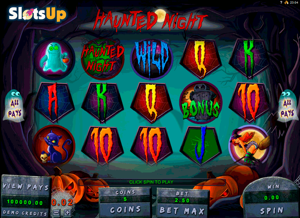 Haunted Night Slot Machine Haunted Night Slot Machine