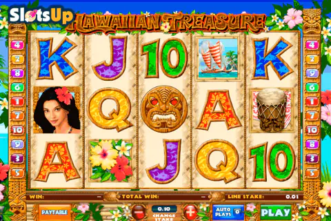HAWAIIAN TREASURE ASH GAMING CASINO SLOTS