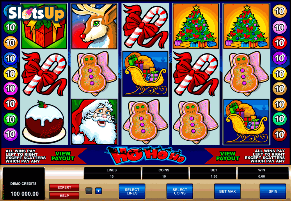 ho ho ho microgaming casino slots