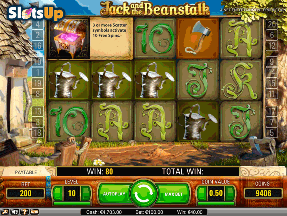 Jack and the beanstalk slot machine free Jack and the beanstalk slot machine free