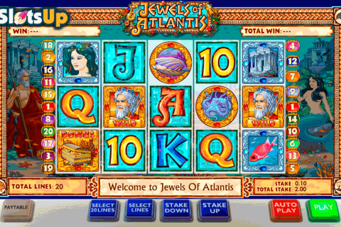 JEWELS OF ATLANTIS ASH GAMING CASINO SLOTS