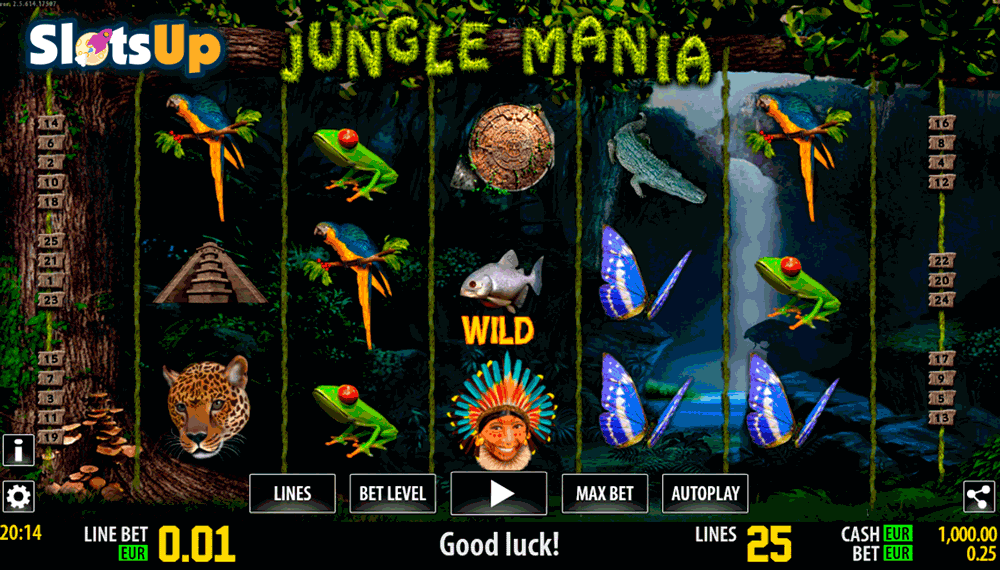 Video slot Happy Jungle