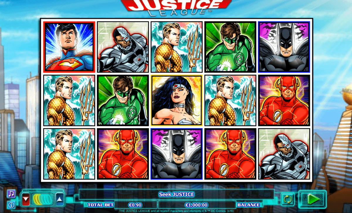 justice league slot free play