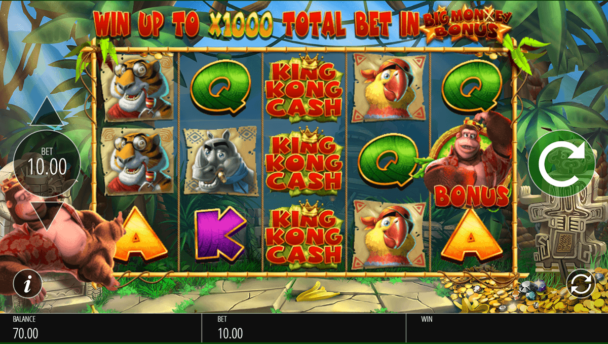 king kong cash игровой автомат