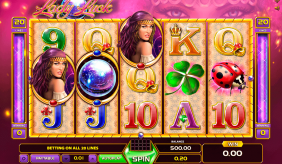 Lady Luck Gameart Slot Machine 