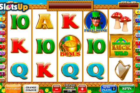 LEPRECHAUNS LUCK ASH GAMING CASINO SLOTS