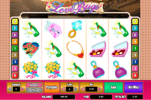 LOVE BUGS AMAYA CASINO SLOTS