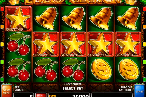 LUCKY CLOVER CASINO TECHNOLOGY SLOT MACHINE