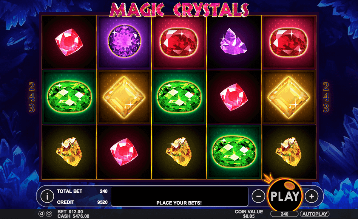 Magic Crystals Power Slot Machine