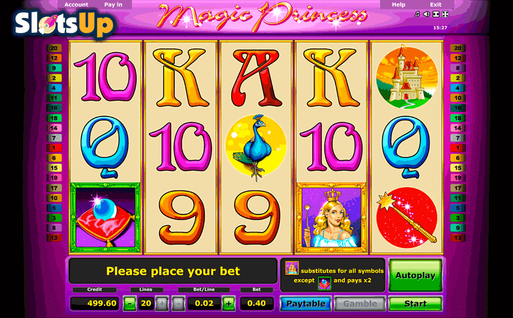 Magic Princess Slot Machine Online with 94% RTP ᐈ Novomatic Casino Slots