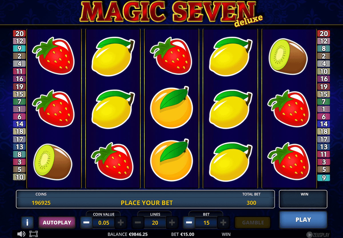 slot machines online amazing sevens