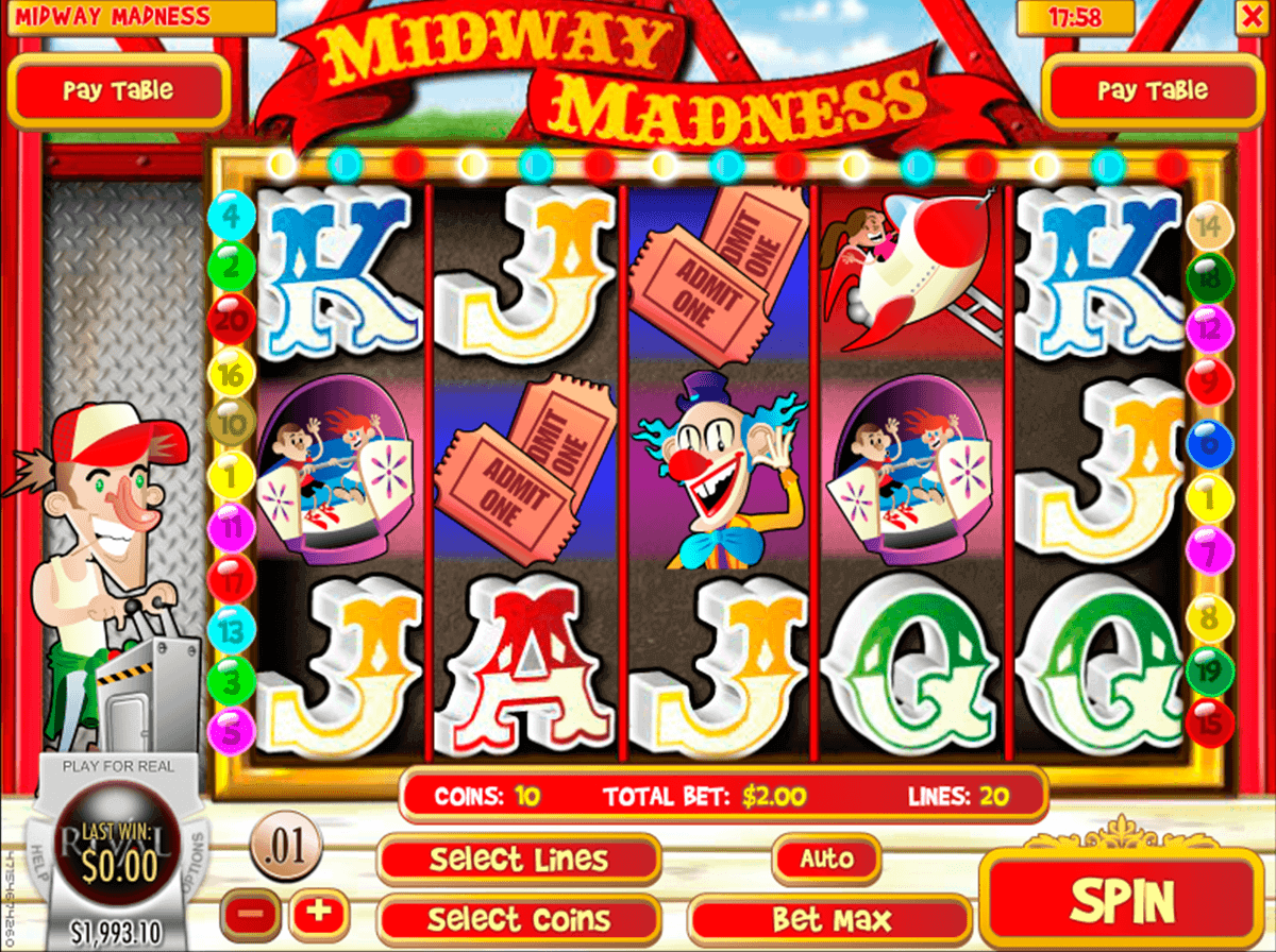 midway madness rival casino slots 