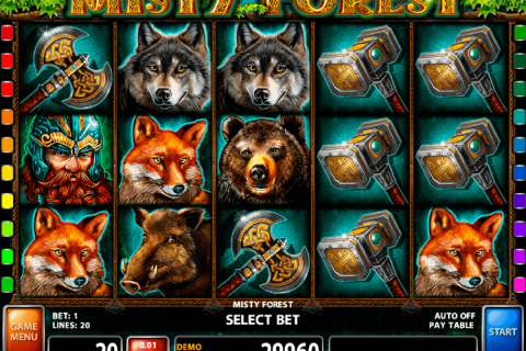 MISTY FOREST CASINO TECHNOLOGY SLOT MACHINE