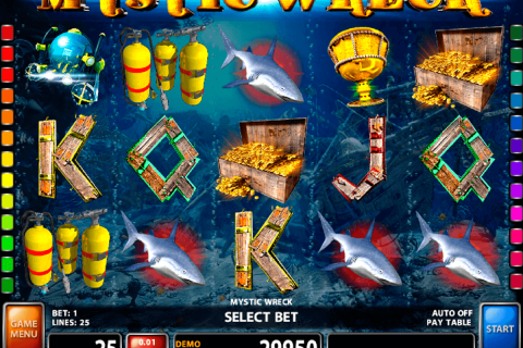 MYSTIC WRECK CASINO TECHNOLOGY SLOT MACHINE