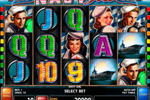 NAVY GIRL CASINO TECHNOLOGY SLOT MACHINE