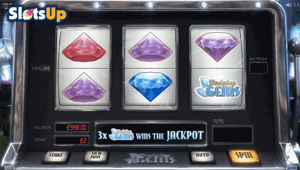 Nudging Gems Slot Machine