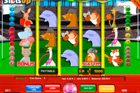 OLYMPIC ANIMALS PORTOMASO CASINO SLOTS