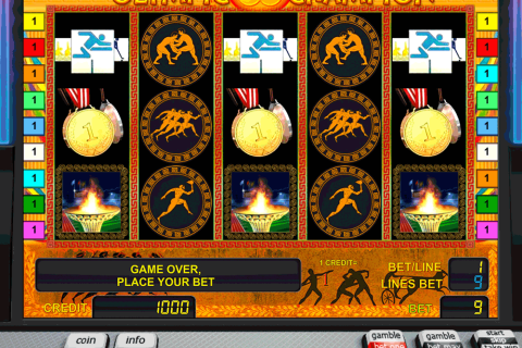 Olympic Champion Novomatic Casino Slots