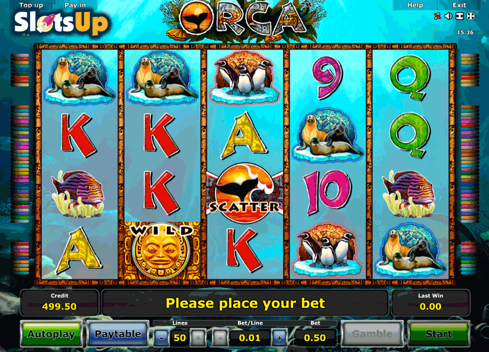 orca novomatic casino slots 