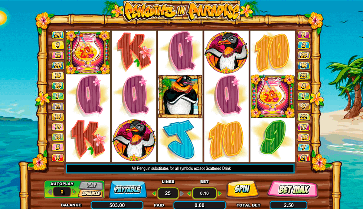 Penguins In Paradise Slot Machine Penguins In Paradise Slot Machine