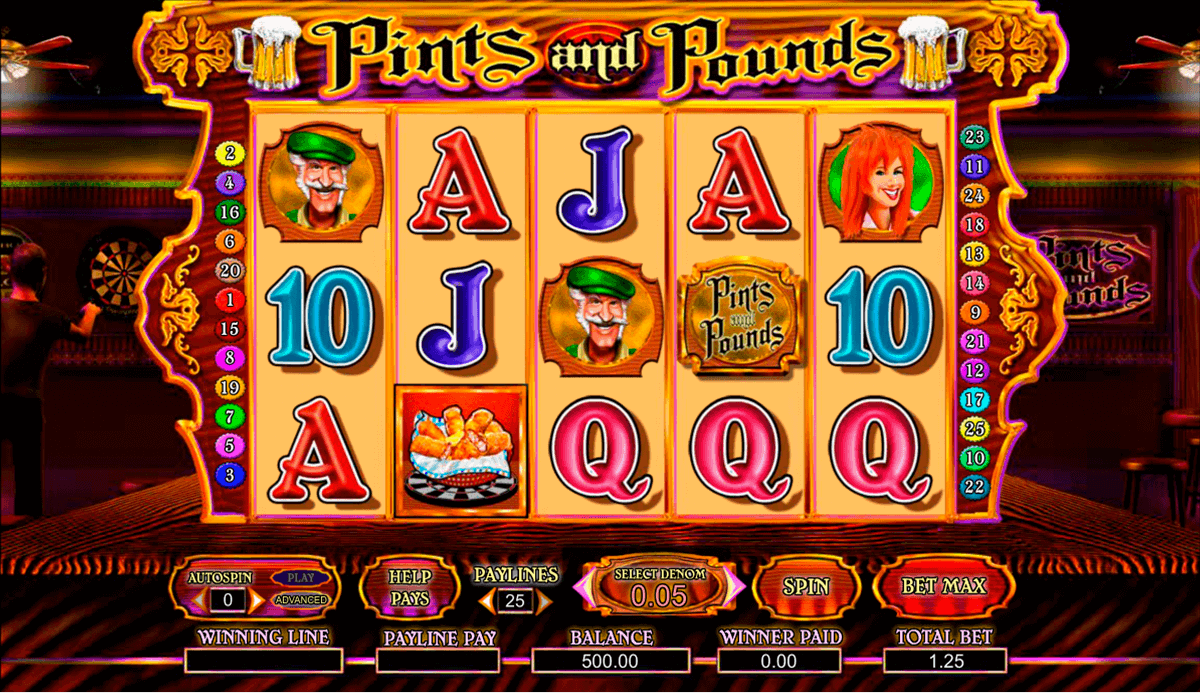 pints and pounds amaya casino slots 
