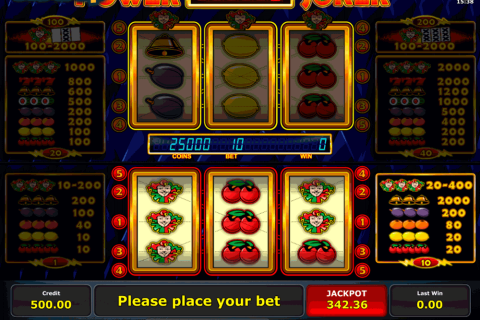 Power Joker Novomatic Casino Slots 