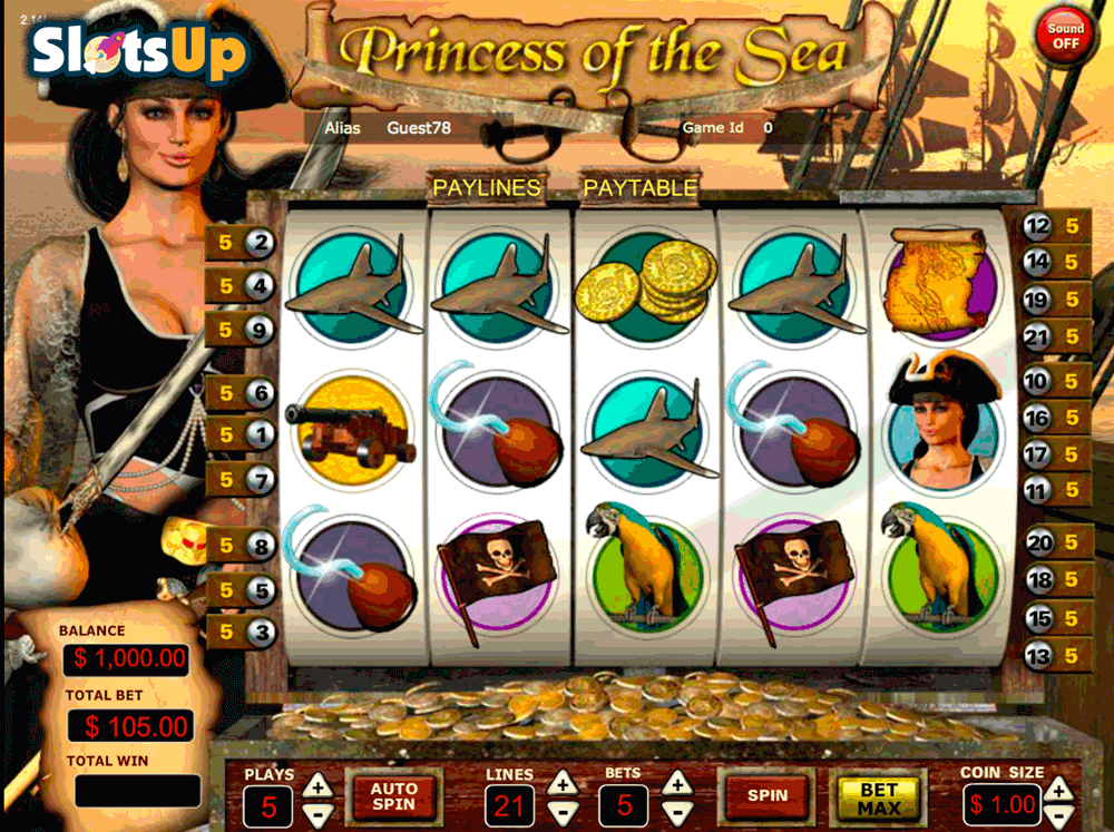 princess of the sea vista gaming casino slots 
