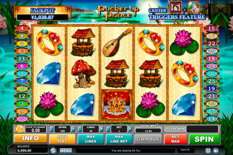 PUCKER UP PRINCE HABANERO SLOT MACHINE