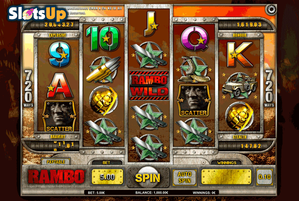 Rambo Slot Machine